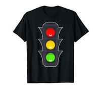 Semaforo Stop Go Rosso Giallo Verde Segnale Maglietta