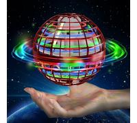 semai Flying Ball, Giocattolo per Ragazzi, Giocattolo per Bambini da 6 Anni con Luce LED, Hover Ball Controllato a Mano, Regali per Ragazzi e Ragazze da 6 a 12 Anni -Rosso