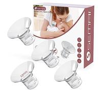 semai Inserti flangiati Parti per pompa toracica da 13 mm compatibili con Medela/Momcozy S12 Pro/S9 Pro/S12/S9/Spectra/Elvie 24 mm scudi/flangia per tiralatte da 24 mm, per ridurre la dimensione