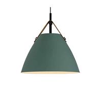 SEMANHUA Lampada A Sospensione In Metallo Ad Altezza Regolabile Per Cucina, Ristorante E Camera Da Letto - Lampadario In Stile Europeo Retrò (Bianco, 27 Cm)(Green,27cm)