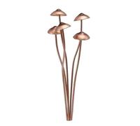 Sembra Antico Rusty Ferro Fungo Palo A Terra Ornamento Per Esterno Giardino Decorazione Paesaggio Accessorio Resistente alle intemperie Ferro Fungo Decori