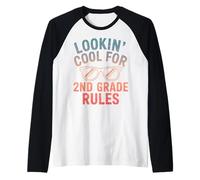 Sembra fantastico per il secondo grado di ritorno a scuola Maglia con Maniche Raglan