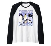 Sembra Gay I'm in Funny Meme Penguin Graphic Bootleg Maglia con Maniche Raglan