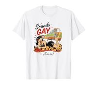 Sembra Gay, Mi Trovo in LGBT Rainbow GayPride Lesbiche Maglietta