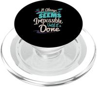 Sembra sempre impossibile fino a quando non viene fatto Inspirational PopSockets PopGrip per MagSafe
