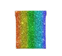 Sembra un arcobaleno con paillettes, Spremere il portafoglio superiore da donna Borsa portaoggetti Piccola portamonete Portamonete