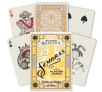 Sembras Carte da Gioco Messicano Stile Lamina D'Oro Theory 11 Trucchi di Magia