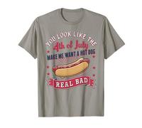 Sembri che il 4 luglio mi faccia desiderare un hotdog davvero male Maglietta