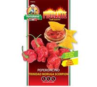 SEMENTI DI ORTAGGI DI VARIETA' STRANE & BUONE IN BUSTINE PER USO HOBBYSTICO (Peperone Trinidad Moruga Scorpion)