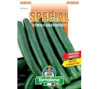 Sementi di ortaggi ibride e selezioni speciali ad uso amatoriale in buste termosaldate (80 varietà) (CETRIOLO GREEN RIVER F1)