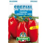 Sementi di ortaggi ibride e selezioni speciali ad uso amatoriale in buste termosaldate (80 varietà) (POMODORO S. MARZANO 2 SEL. SARNO)