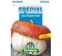 Sementi di ortaggi ibride e selezioni speciali ad uso amatoriale in buste termosaldate (80 varietà) (ZUCCA TURBANTE TURCO)