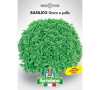 Sementi orticole di qualità l'ortolano in busta termosaldata (160 varietà) (BASILICO GRECO A PALLA)