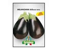 Sementi orticole di qualità l'ortolano in busta termosaldata (160 varietà) (MELANZANA BELLEZZA NERA)