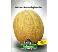 Sementi orticole di qualità l'ortolano in busta termosaldata (160 varietà) (MELONE RETATO DEGLI ORTOLANI)