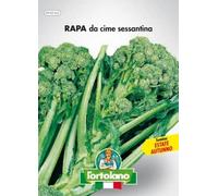 Sementi orticole di qualità l'ortolano in busta termosaldata (160 varietà) (RAPA DA CIME SESSANTINA)