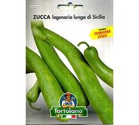 Sementi orticole di qualità l'ortolano in busta termosaldata (160 varietà) (ZUCCA LAGENARIA LUNGA DI SICILIA)