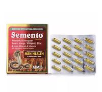 Semento Capsule Supporta la salute dell'uomo Aumenta il vigore energetico e l...