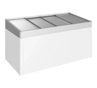 Semenzaio per aiuola rialzata Biohort 2x1 m Argento metallizzato Argento-metallizzato