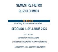Semestre Filtro - Quiz di Chimica: Secondo il Syllabus 2025