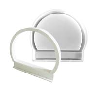 Semi-Anelli Silicone, Strumenti Resina Per Candele E Decorazione