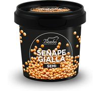 Semi Bembo: Semi di Senape Gialla 100g - Aggiungi un Tocco di Piccantezza ai Tuoi Piatti - Confezione Anti-Spreco, Anti-Ossidazione, Riutilizzabile e Riciclabile