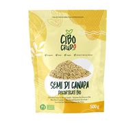 Semi di Canapa Decorticati Bio e Crudi - 500g. Semi di Canapa Sativa Interi Sgusciati. Contengono Proteine Fibre Vitamine e Antiossidanti. Per Snack Frullati Smoothie o Cereali e Yogurt.