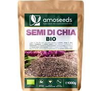 Semi Di Chia Bio 1KG | Proteine, Salute Cardiovascolare | 100% Biologici, Senza
