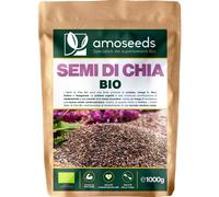 Semi di Chia Bio 1KG Proteine Salute Cardiovascolare 100% Biologici Senza