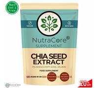 Semi di Chia Pillole,500mg- (17% Omneg 3) -cholesterol & Peso Control-90Capsules