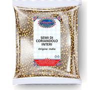 Semi di Coriandolo Interi 100% Naturali - Busta da 1000g | Semi Aromatici dall'India per Piatti Asiatici e Preparazioni Esotiche