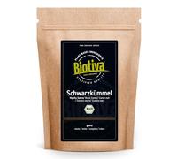 Semi di Cumino Nero interi biologici 1000g (4x250g) - Spezia - Nigella sativa - Imbottigliato e controllato in Germania - Biotiva