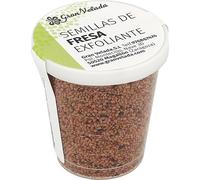 Semi di fragole esfolianti 1000 micron | Crea i tuoi peeling e scrub a casa | Ingredienti naturali per cosmetici - Potente effetto antiossidante | 30 cc
