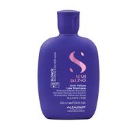 Semi di Lino Blonde Anti-Yellow Low Shampoo Delicato Anti-Giallo Capelli biondi Flacone Alfaparf Milano