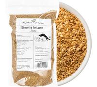 Semi di Lino Dorati Naturali 1 kg | Superfood Ricco di Fibre, Proteine e Omega-3 per Salute Intestinale e Benessere - KUCHNIA ZDROWIA