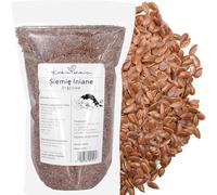 Semi di Lino Naturali 1 kg | Ricchi di Fibre, Proteine e Omega-3 | Ideali per Colazioni, Yogurt, Smoothie, Pasticceria, Pane Fatto in Casa | KUCHNIA ZDROWIA