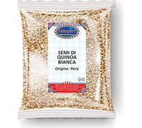 Semi di Quinoa Bianca Essiccati al Sole - Busta da 100 gr | Gluten Free Vegan | Fonte di Proteine ideale per Piatti Vegani e Ricette Salutari - Qualità Premium (Semi di Quinoa Bianca)