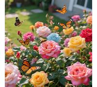 Semi di rose misti 200, varietà resistenti al freddo selezionate per l'inverno! Abbastanza installato rapporto qualità-prezzo è molto alto, facile da vivere e diversificato, il balcone e il cortile