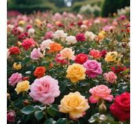 Semi di rose misti 200, varietà resistenti al freddo selezionate per l'inverno! Abbastanza installato rapporto qualità-prezzo è molto alto, facile da vivere e diversificato, il balcone e il cortile