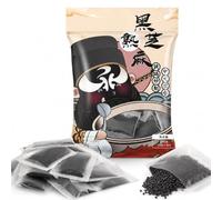 Semi di Sesamo Nero Tostato Puro 200g - 40 Bustine Snack Individuali