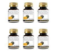 Semi di Zucca 420 Softgels | Perle con Olio Spremuto a Freddo titolato in Omega 3 Omega 6 e Omega 9, Acido Linoleico e Acido Oleico | 1 Softgel al giorno