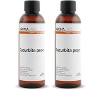 Semi di Zucca BIO (Cucurbita pepo) - 100 mL - Olio Vegetale Vergine e Certificato AB - Benessere maschile - Aroma Labs - Made in France (Confezione da 2)