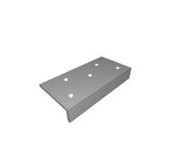 Semi-Floating Shelf Bracket for Wood Boards - Low Profile Wall Mount Support