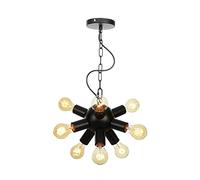 Semi Flush Mount Ceiling Light Fixture,Sputnik Chandelier,Ceiling Lamp with Base for Farmhouse Dining Living Room Bedroom Study Kitchen