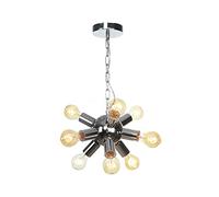 Semi Flush Mount Ceiling Light Fixture,Sputnik Chandelier,Ceiling Lamp with Base for Farmhouse Dining Living Room Bedroom Study Kitchen