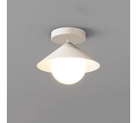 Semi Flush Mount Soffitto Luce con Ombra Acrilica Globe, Moderno Minimalista Vicino Al Soffitto Light Fixture, G9 Socket Piccola Lampada da Soffitto Indoor per Corridoio Entryway Camera da Letto Sogg