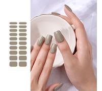 Semi-indurito Gel Nail Sticker/Lampada LED Richiesto 20 Gel Smalto Impacchi Unico Gel Nail Art Adesivi Per Le Donne