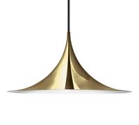 Semi Lampadario Grande Ottone