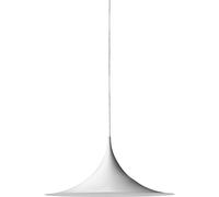 Semi Lampadario Piccolo Bianco Opaco