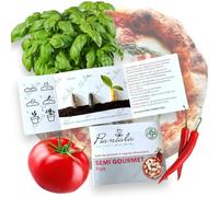 SEMI PIANTABILI (SEMI GOURMET PIZZA: basilico, pomodoro, peperoncino)